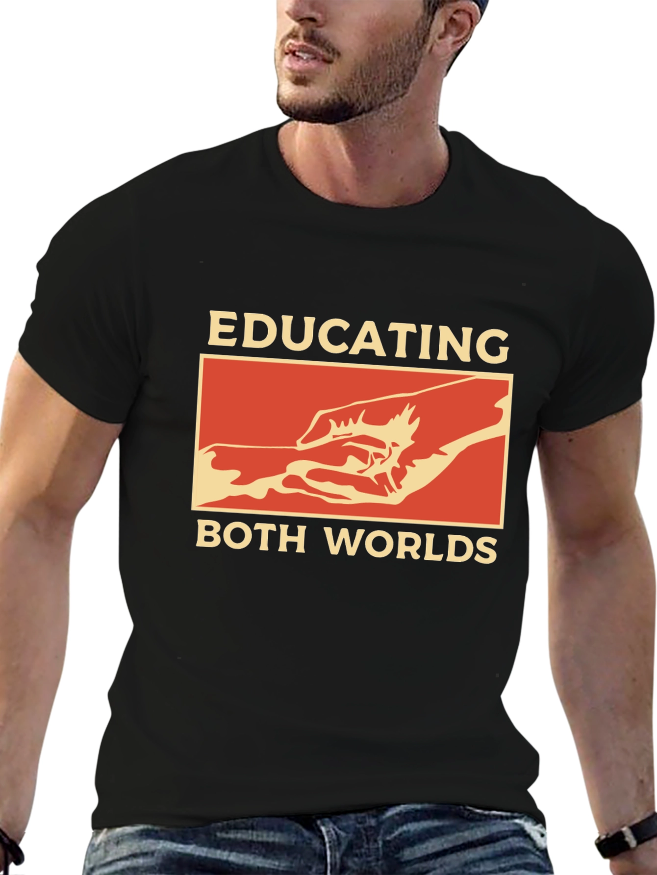 Educating Both Worlds Graphic Tee