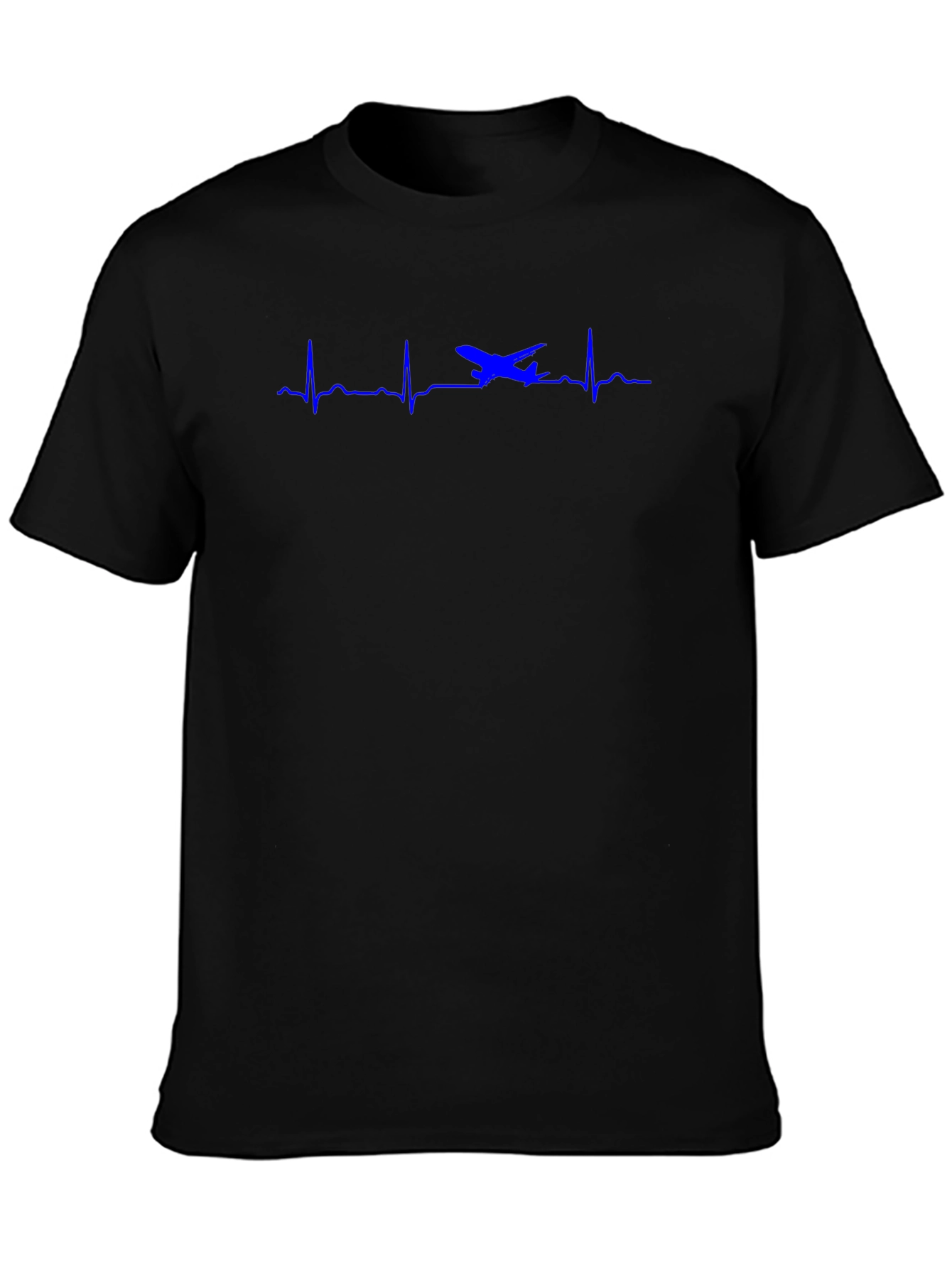 Pilot Heartbeat T-Shirt - Aviation Lover Tee