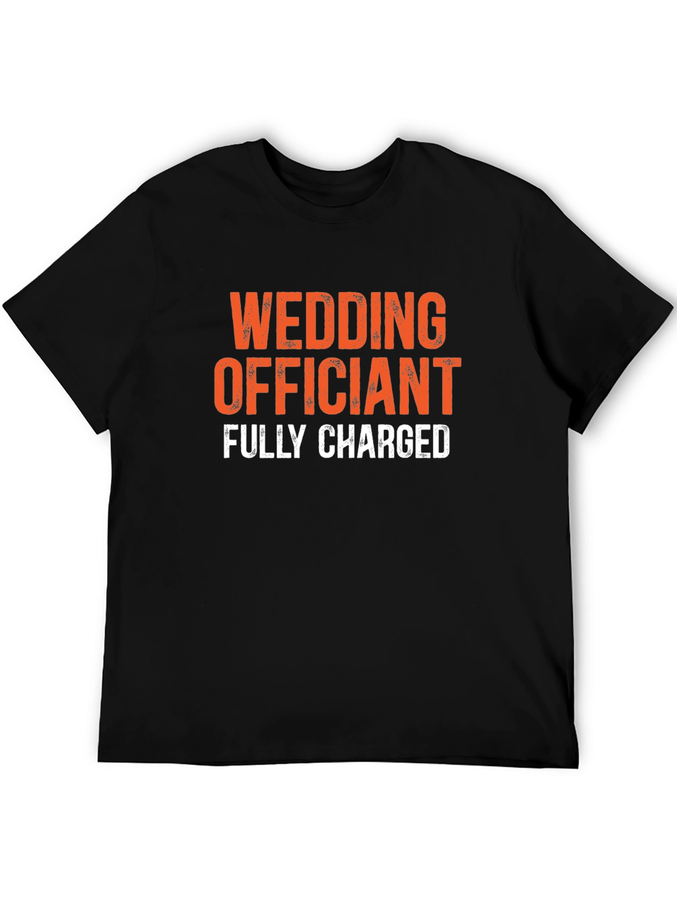 Wedding Officiant Fully Charged Graphic Tee