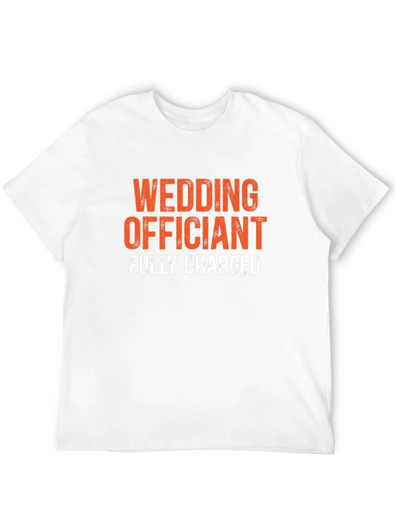 Wedding Officiant Fully Charged Graphic Tee