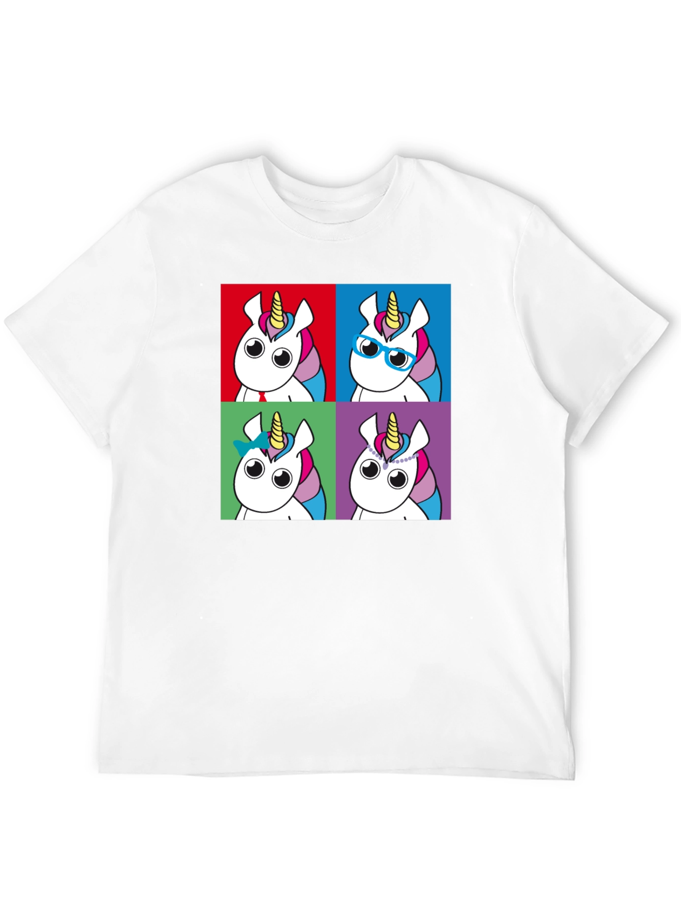 Unicorn Pop Art Graphic T-Shirt