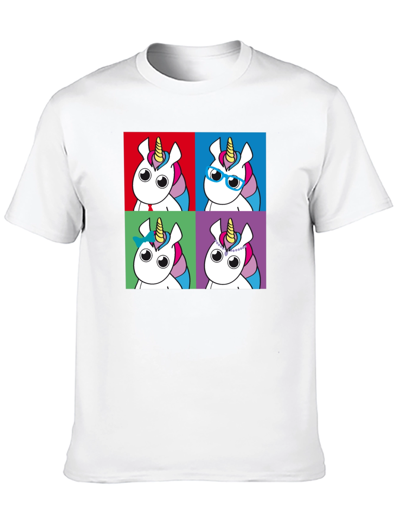 Unicorn Pop Art Graphic T-Shirt