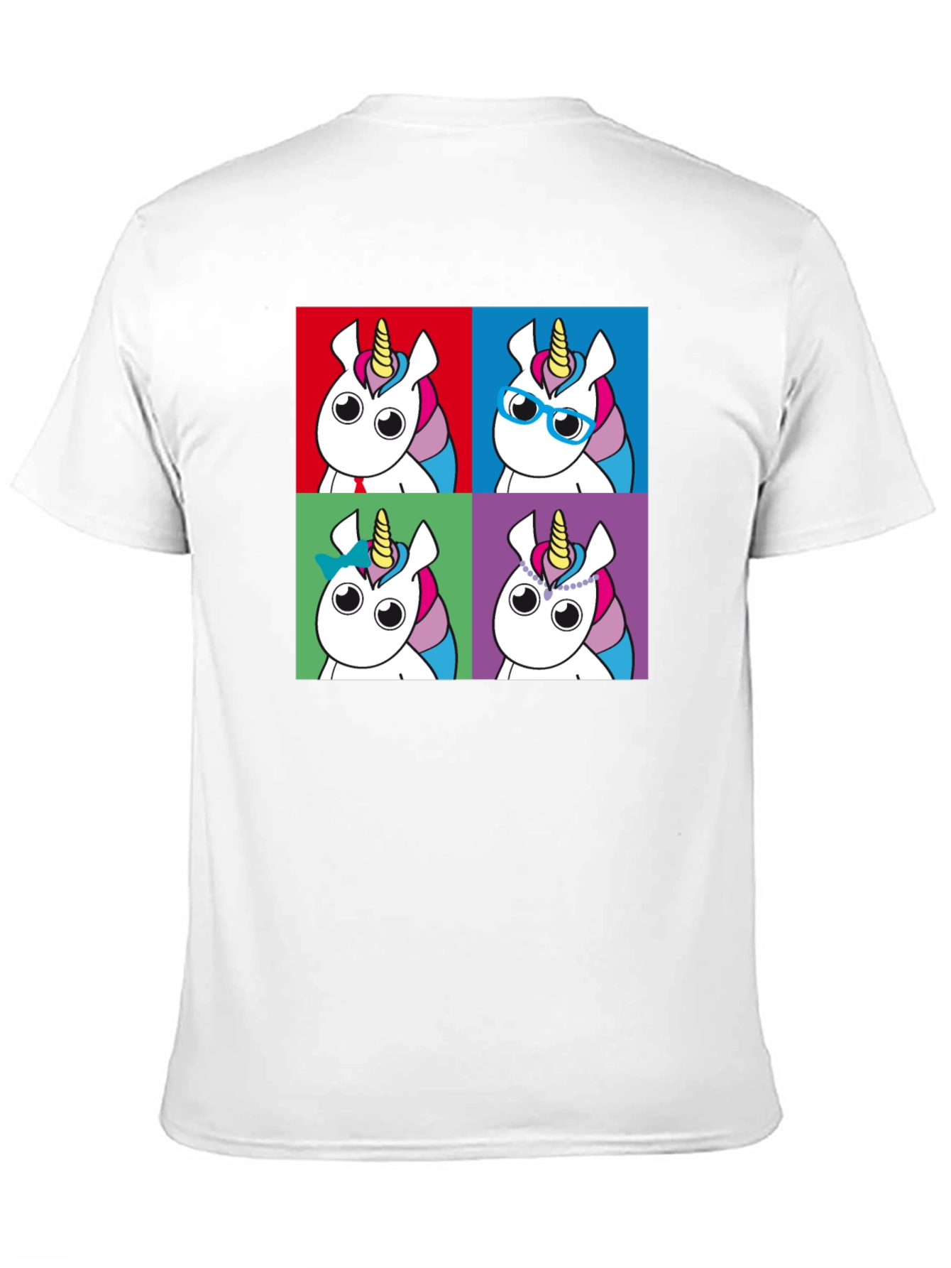Unicorn Pop Art Graphic T-Shirt