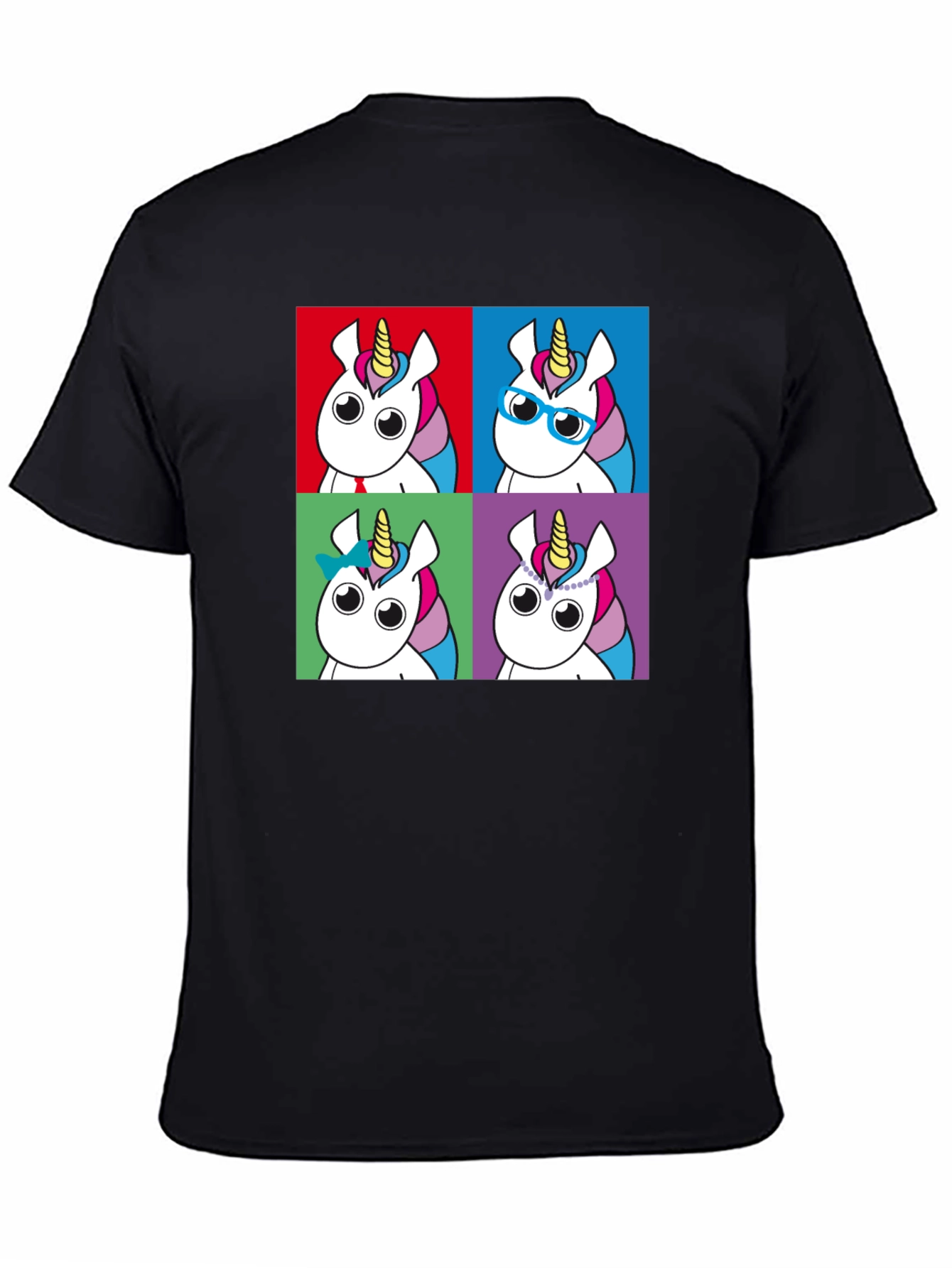 Unicorn Pop Art Graphic T-Shirt