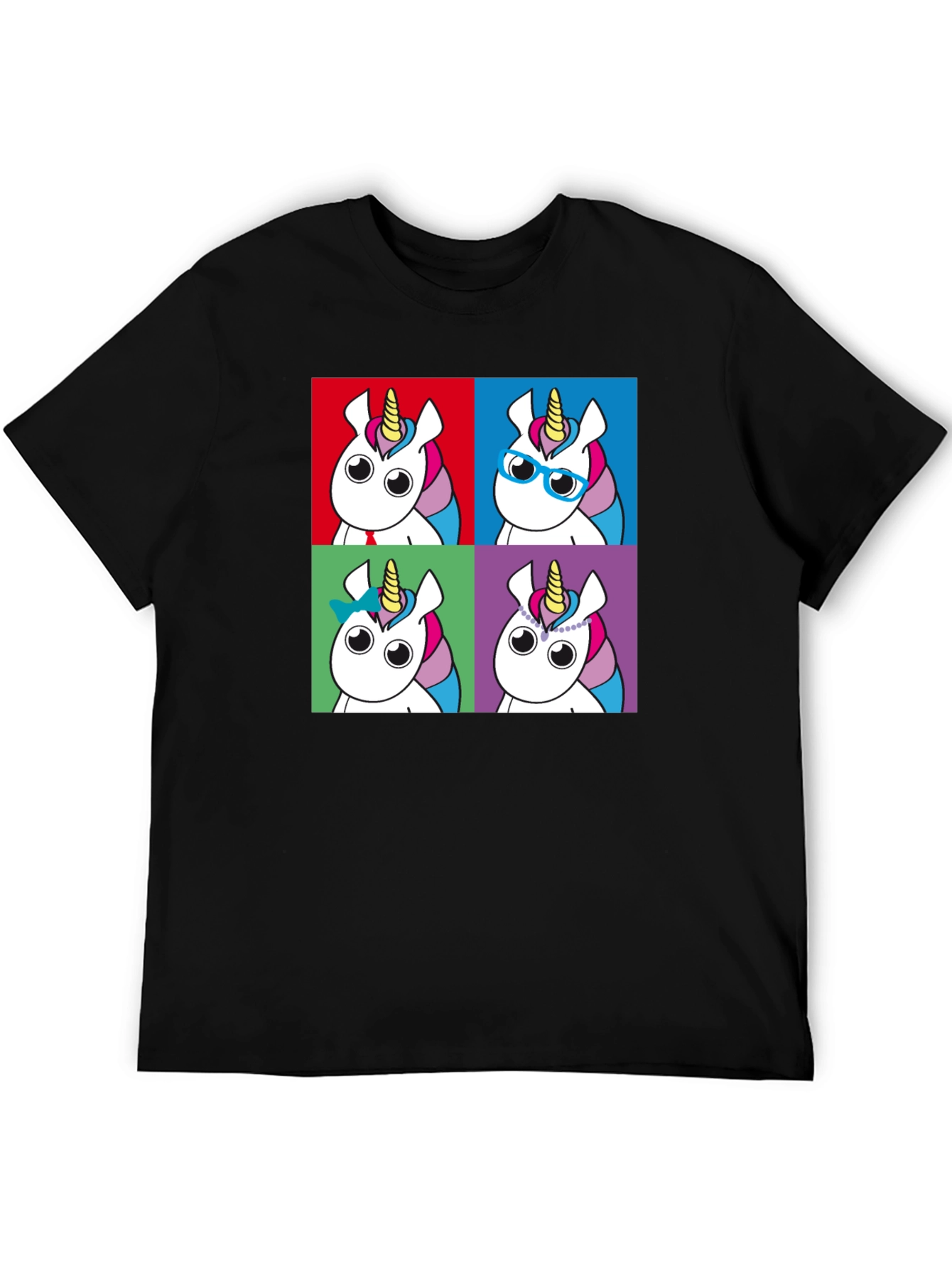 Unicorn Pop Art Graphic T-Shirt