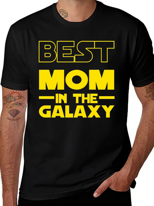 Best Mom in the Galaxy T-Shirt - Star Wars Inspired