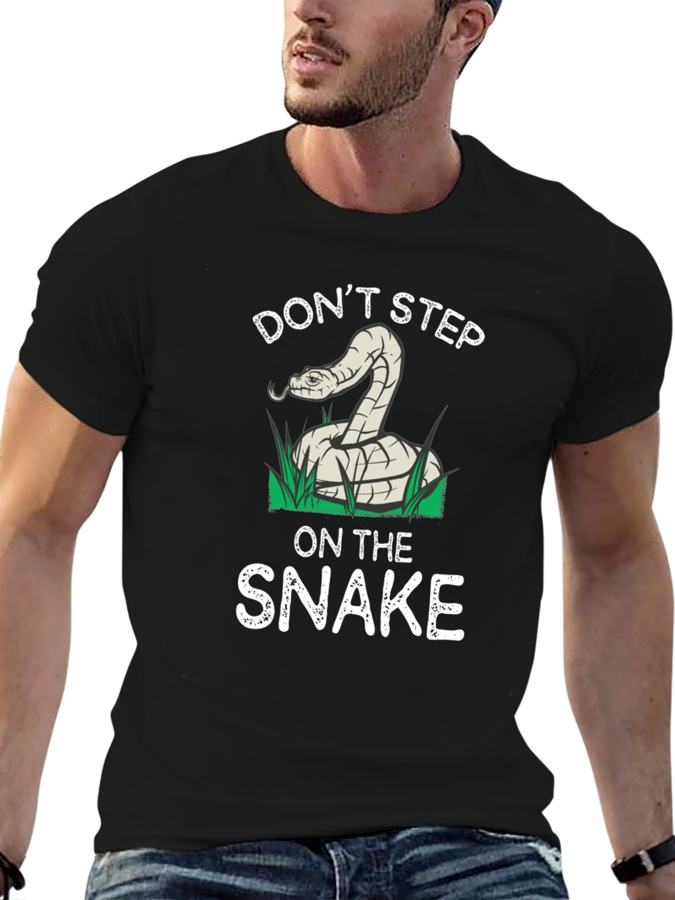 Dont Step on the Snake Graphic Tee