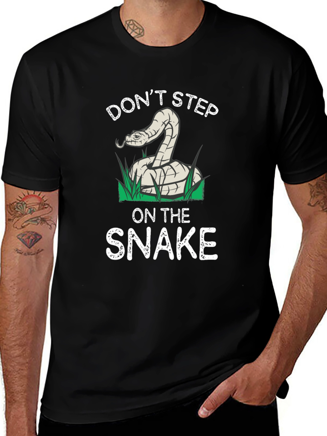 Dont Step on the Snake Graphic Tee