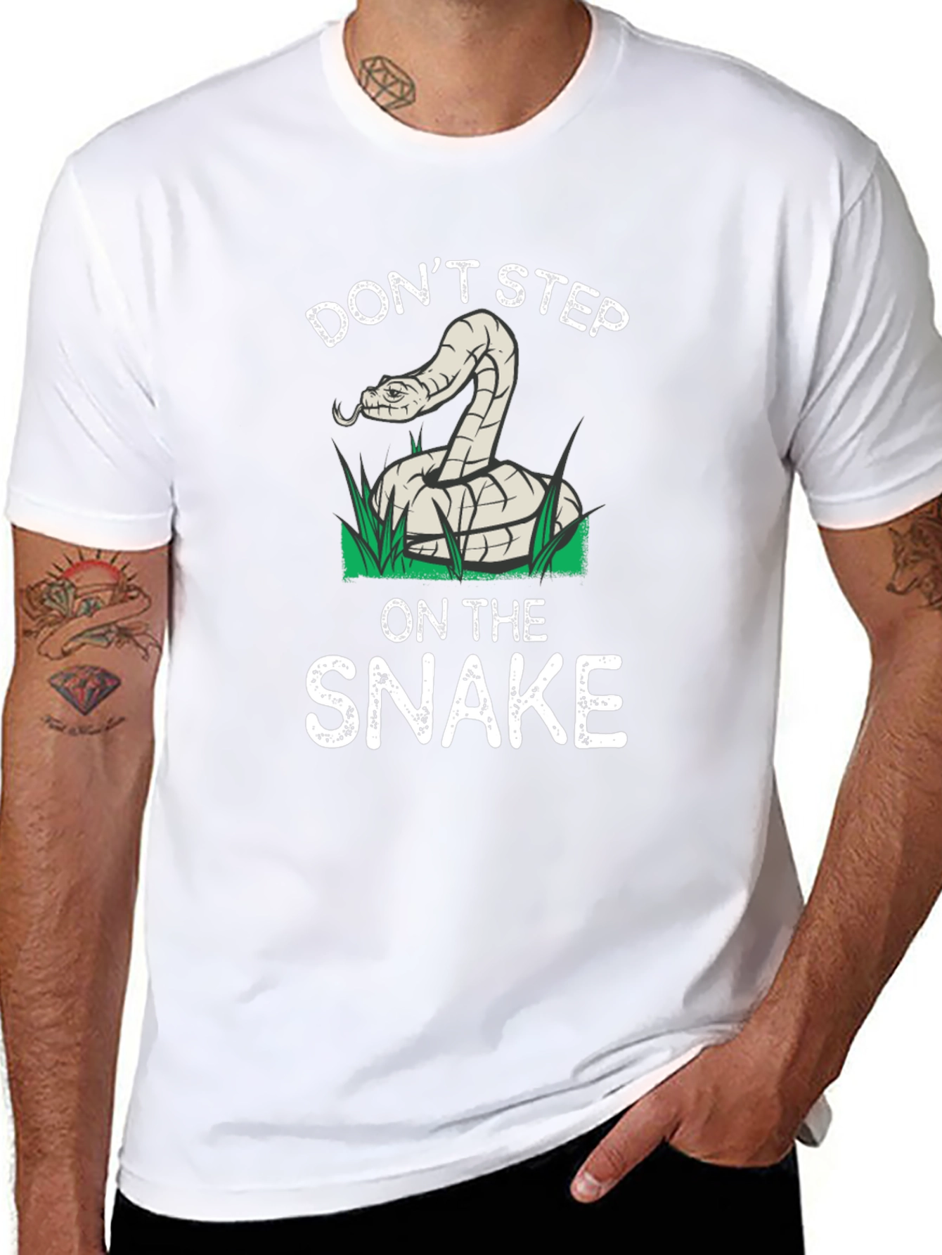 Dont Step on the Snake Graphic Tee