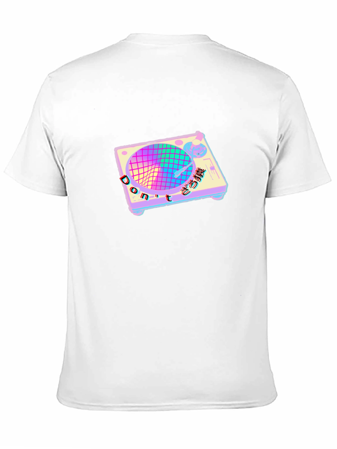 Vaporwave Turntable Graphic Tee