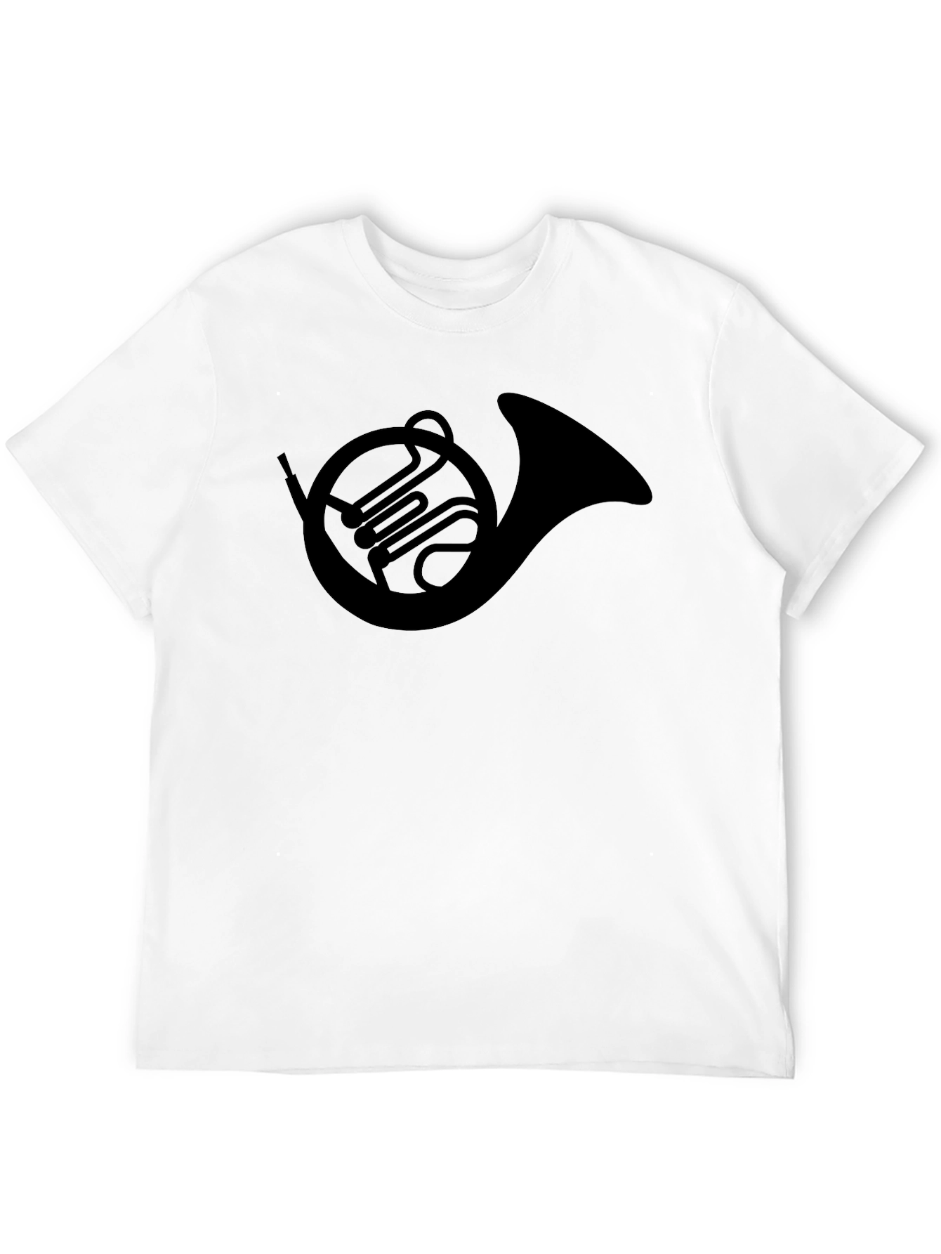 French Horn Graphic Tee - Musicians Apparel