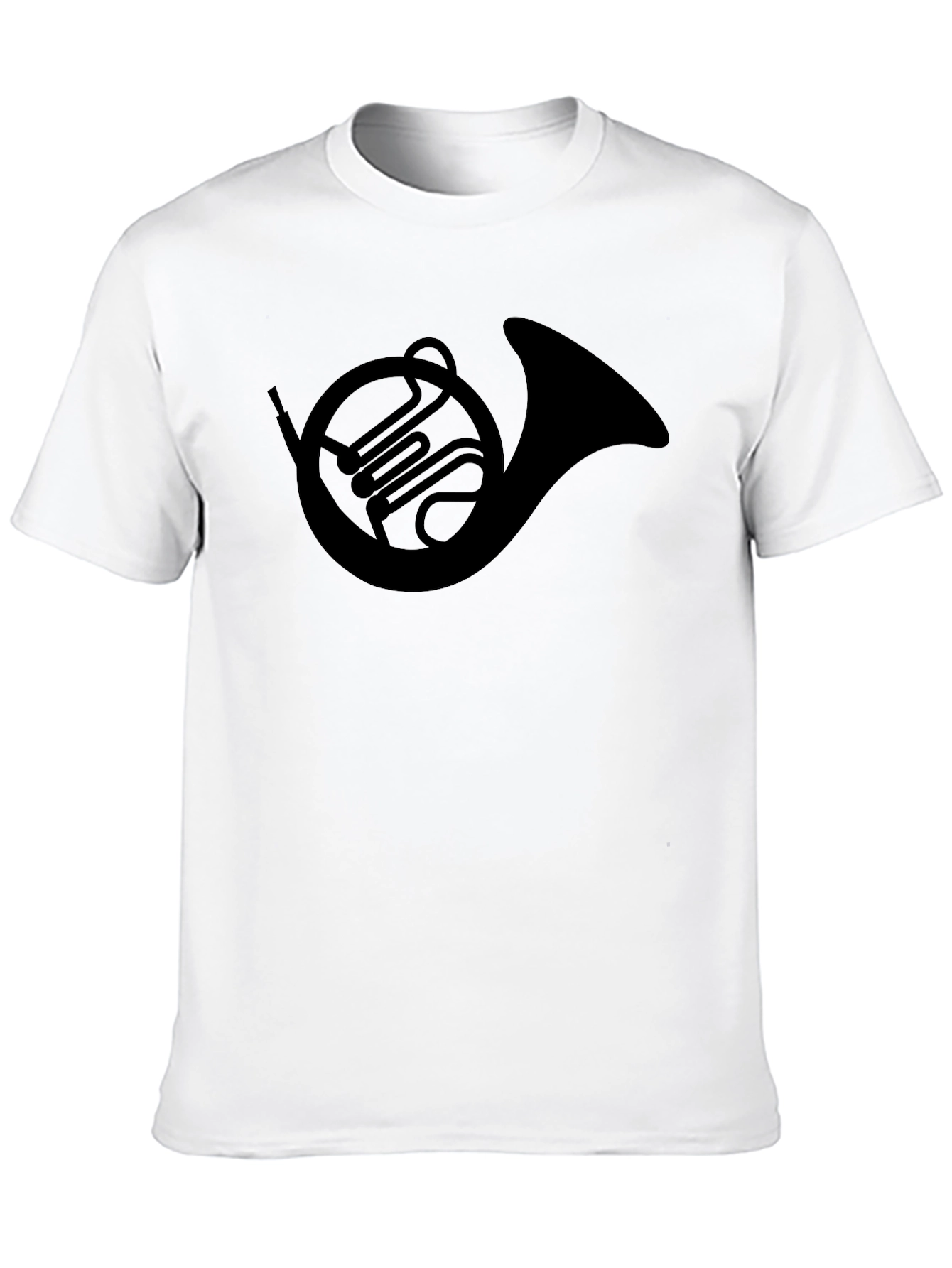 French Horn Graphic Tee - Musicians Apparel