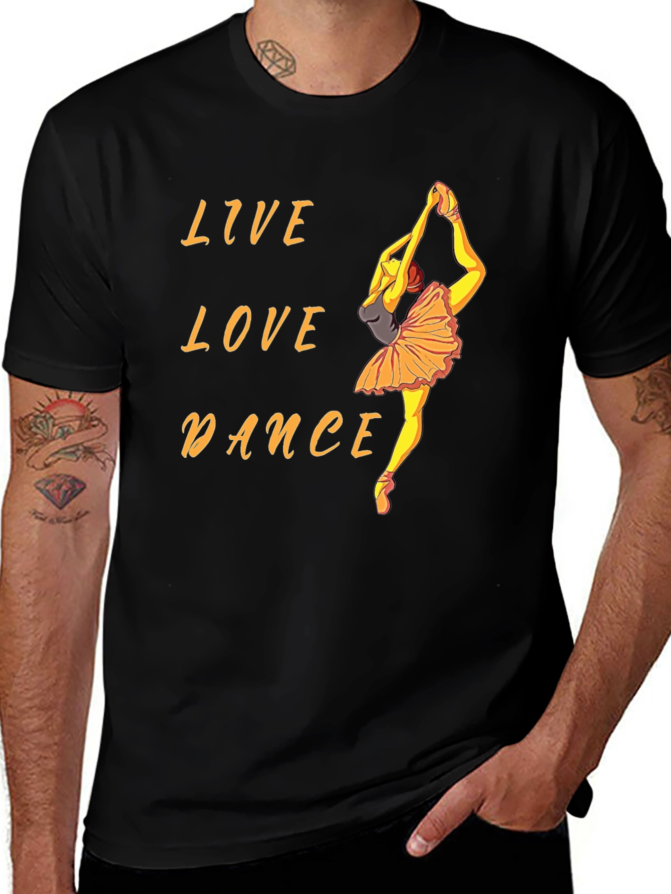 Live Love Dance Graphic Tee