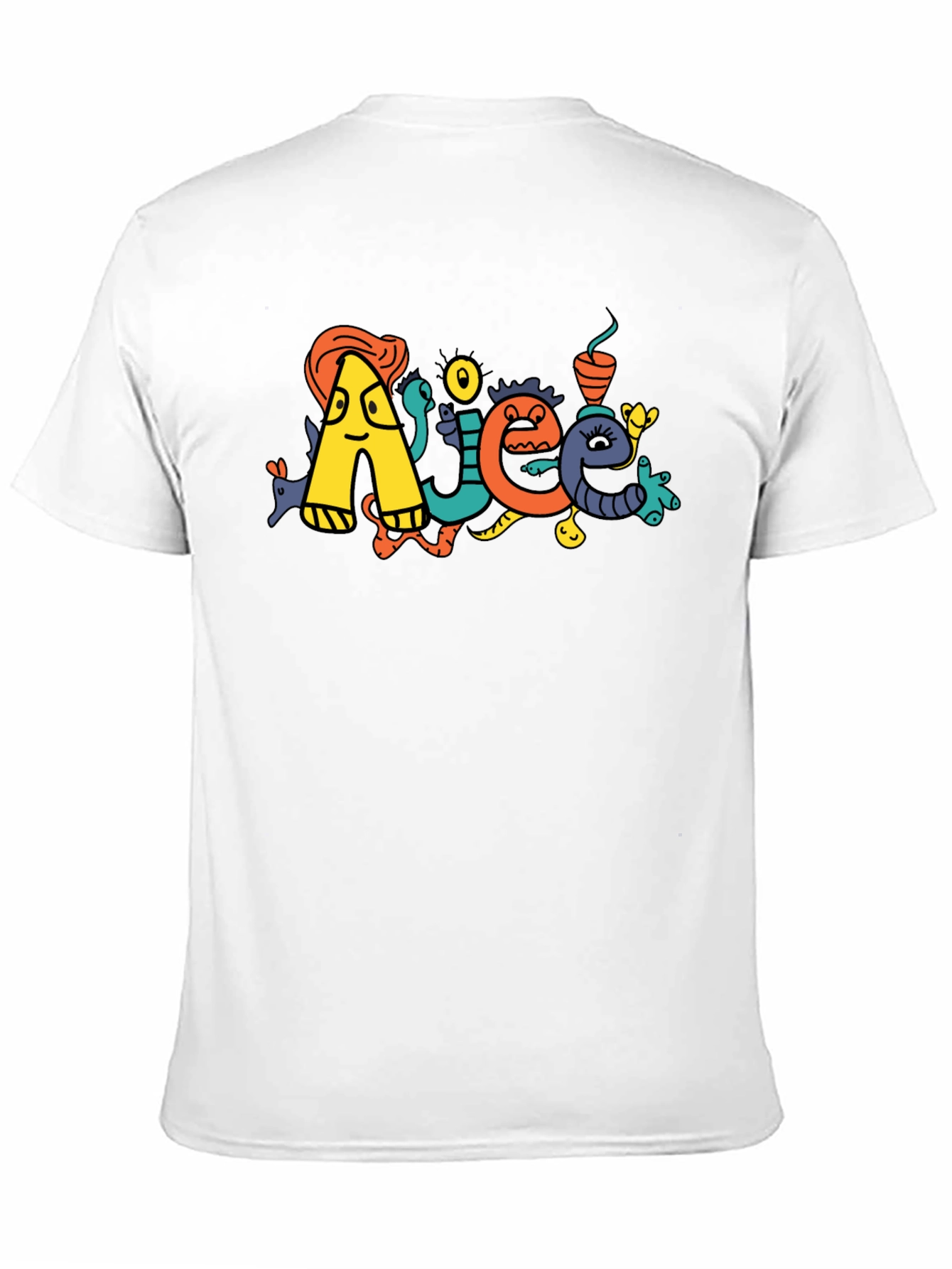 Doodle Art Black T-Shirt