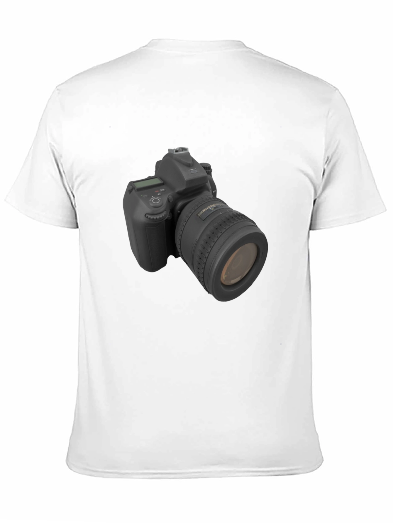 Camera Graphic Black T-Shirt - Photographers Tee