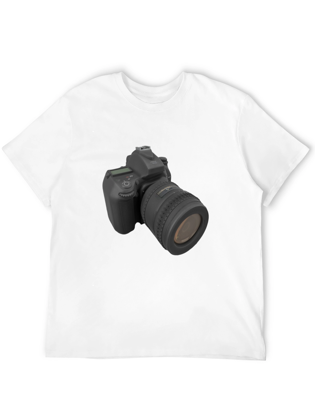 Camera Graphic Black T-Shirt - Photographers Tee