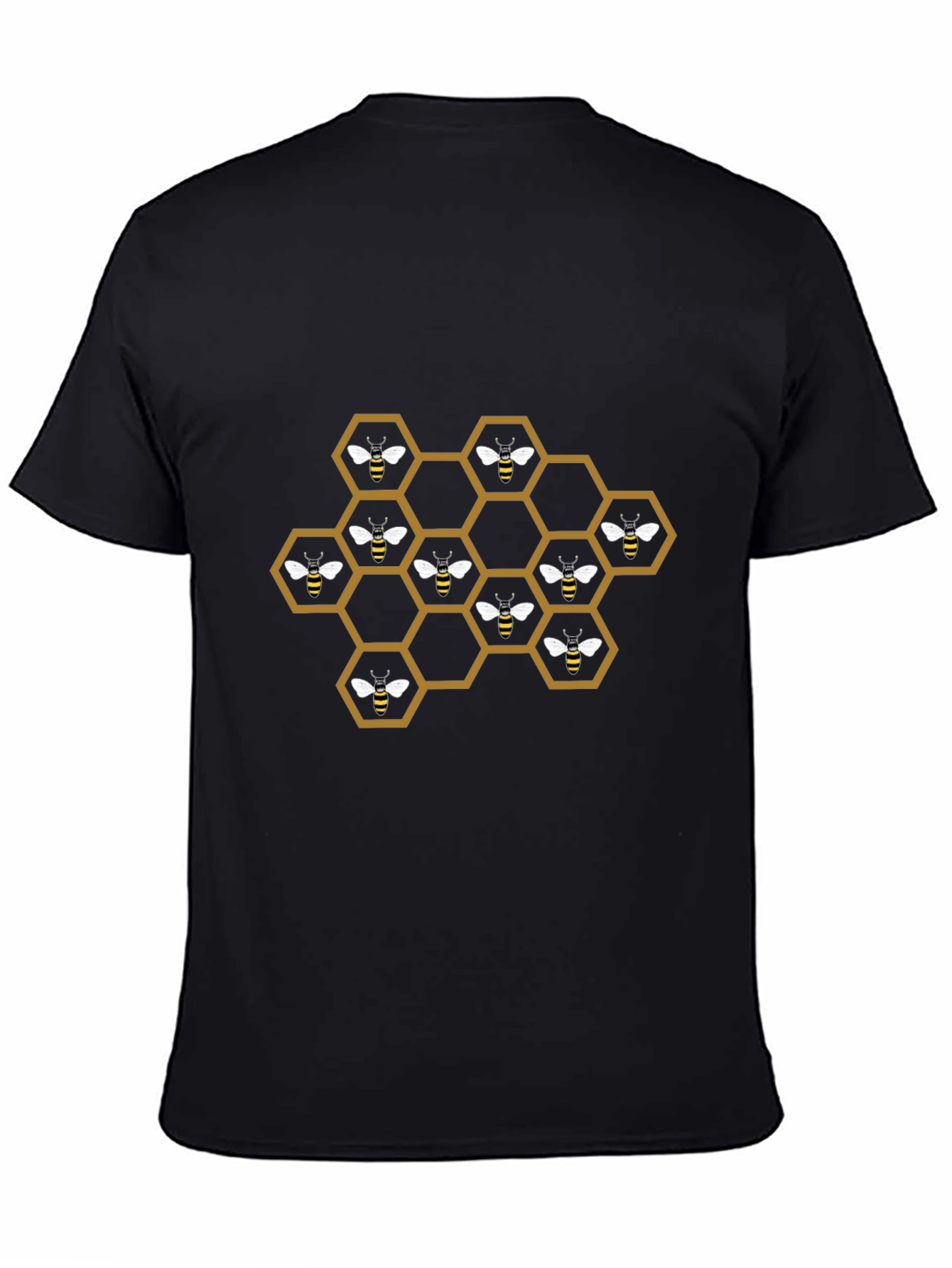 Honeycomb Bee T-Shirt - Unique Graphic Tee