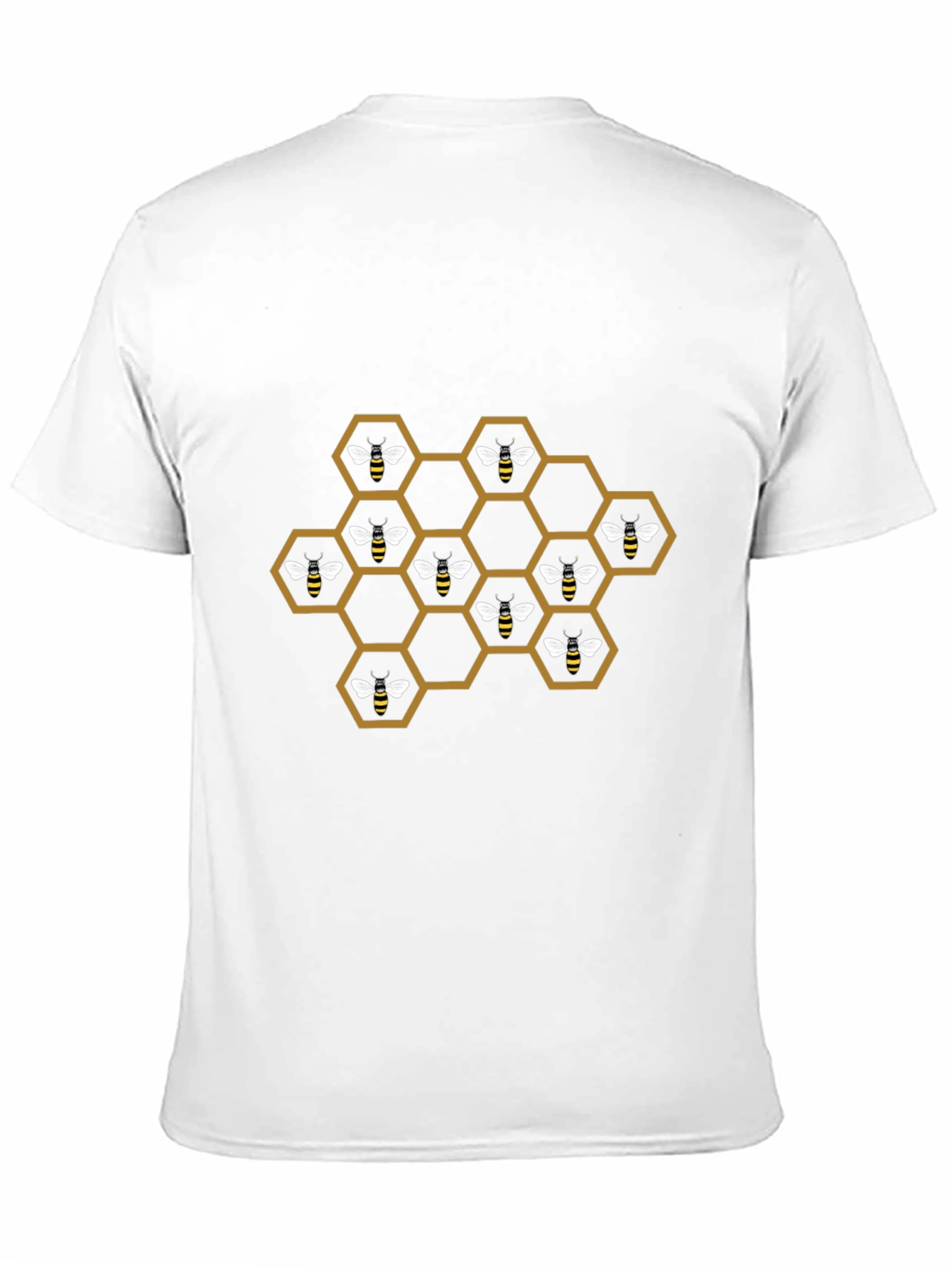 Honeycomb Bee T-Shirt - Unique Graphic Tee