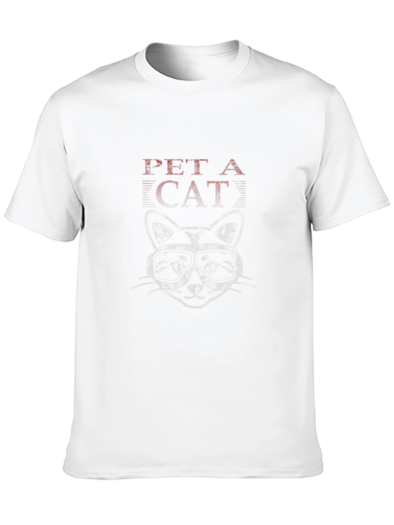 Pet a Cat T-Shirt Black