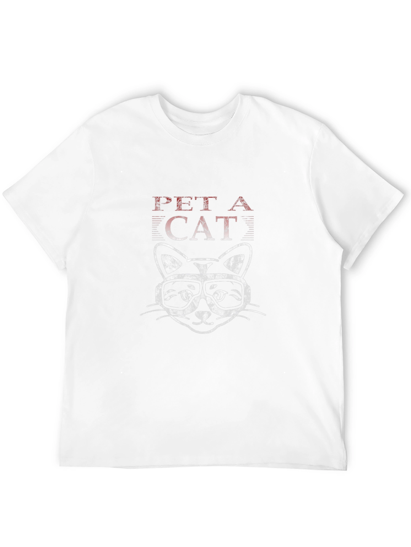 Pet a Cat T-Shirt Black