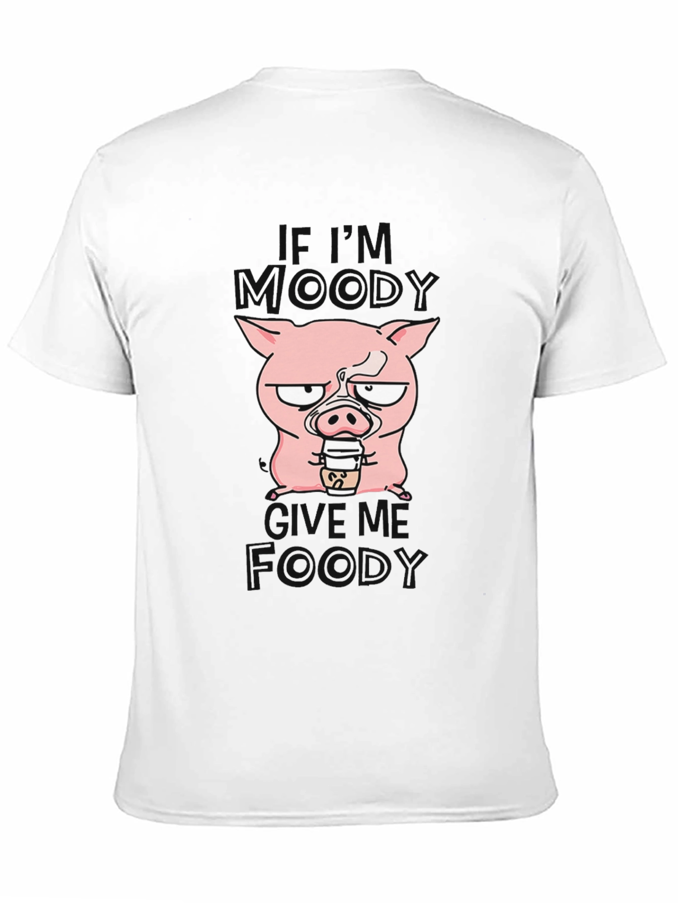 Moody Pig Coffee Lover Graphic Tee