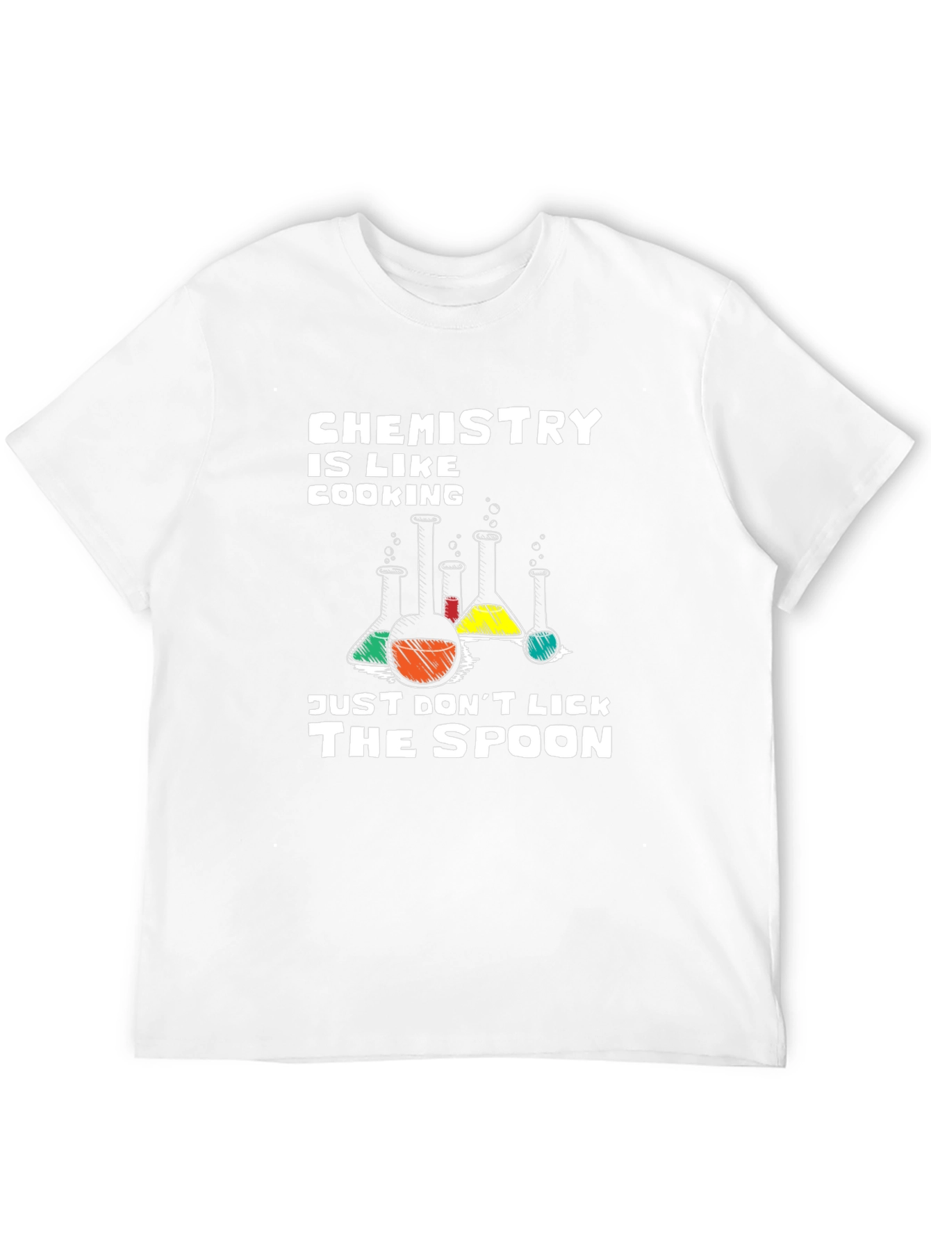 Chemistry Cooking T-Shirt: Dont Lick the Spoon