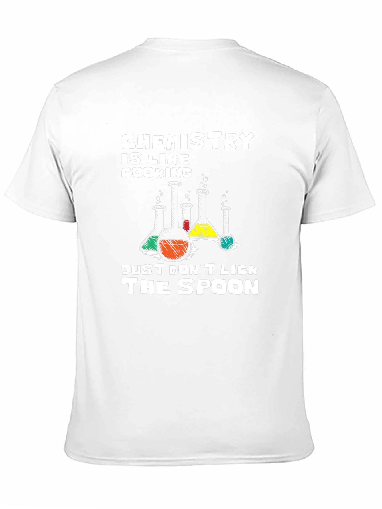 Chemistry Cooking T-Shirt: Dont Lick the Spoon