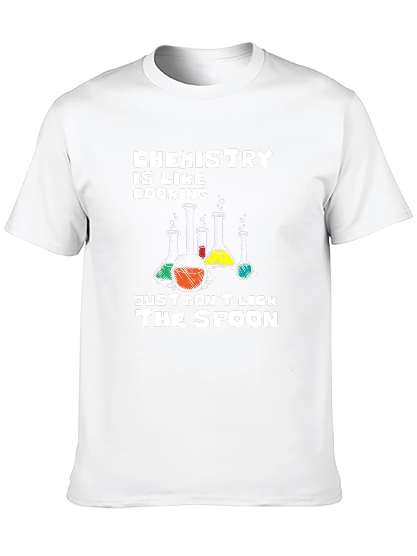 Chemistry Cooking T-Shirt: Dont Lick the Spoon