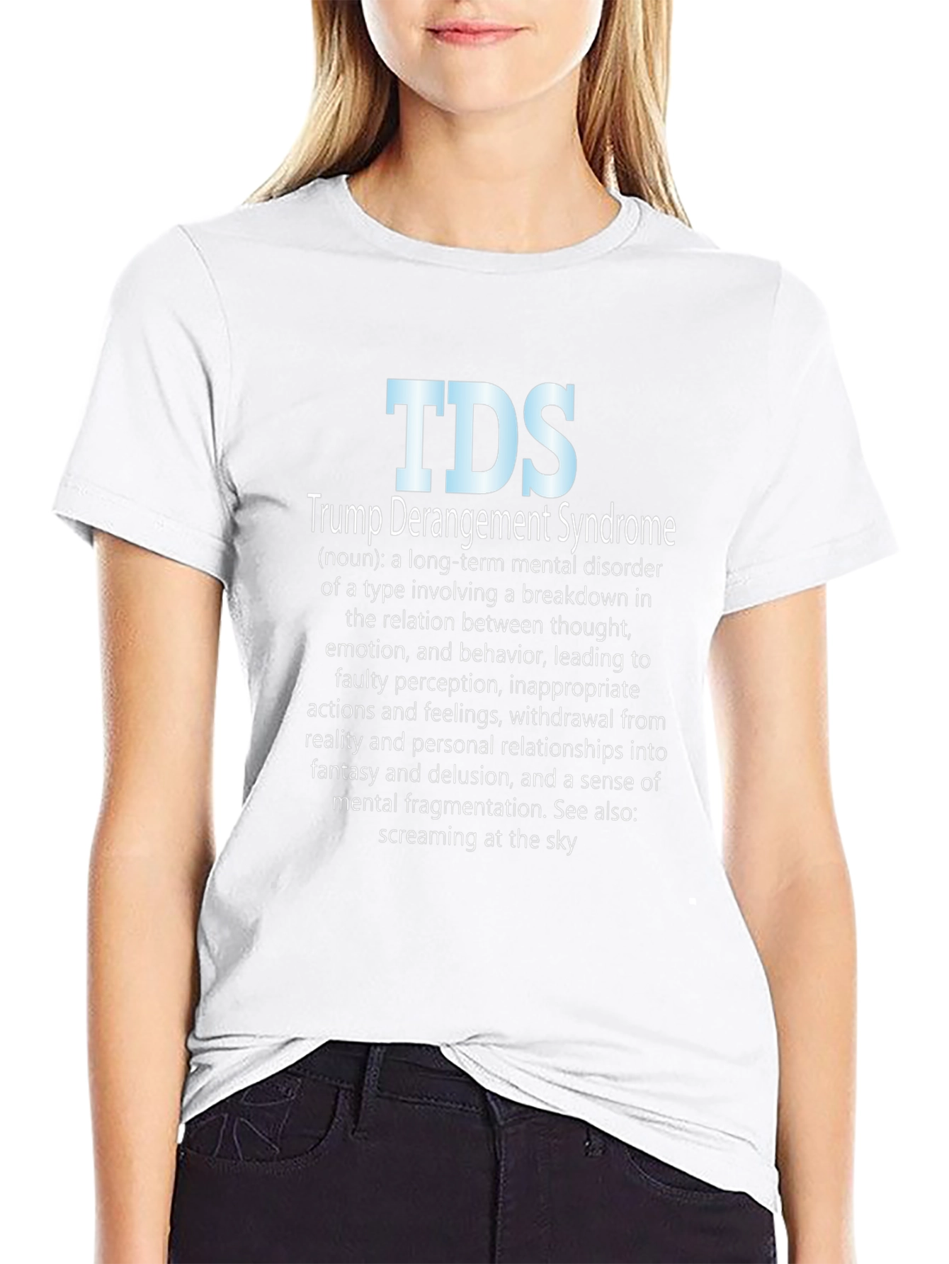 TDS Trump Derangement Syndrome Graphic T-Shirt