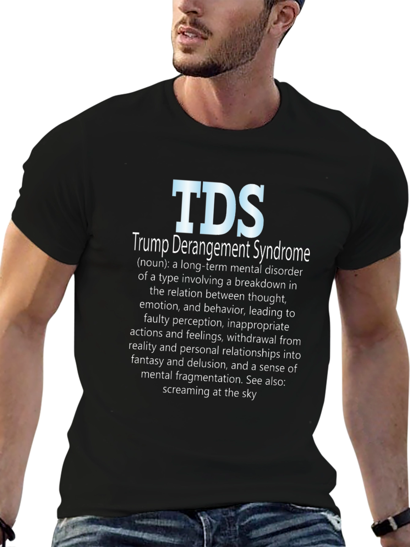 TDS Trump Derangement Syndrome Graphic T-Shirt
