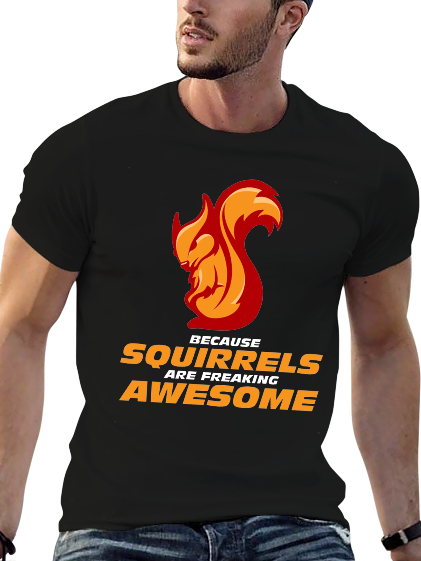 Awesome Squirrel T-Shirt - Freaking Awesome!