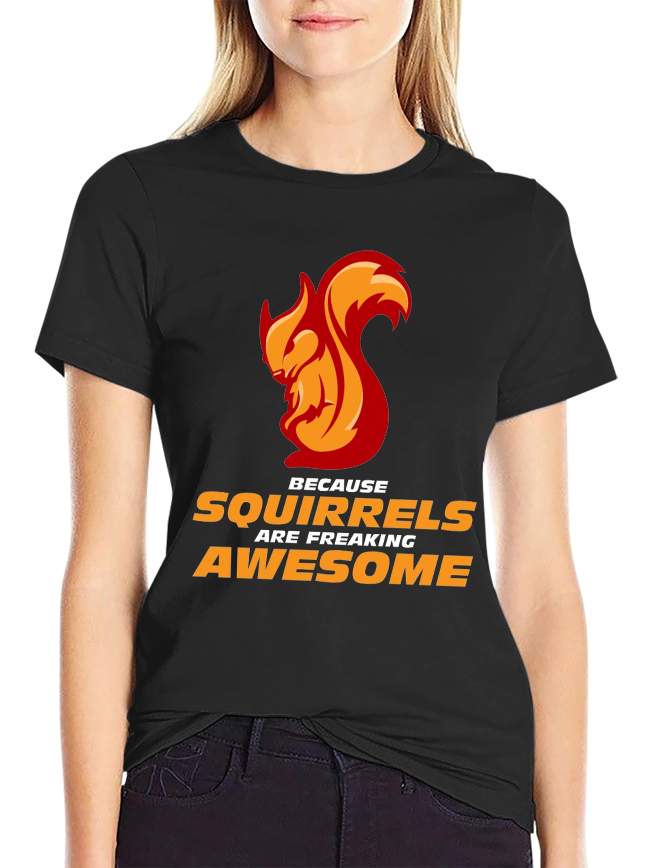 Awesome Squirrel T-Shirt - Freaking Awesome!