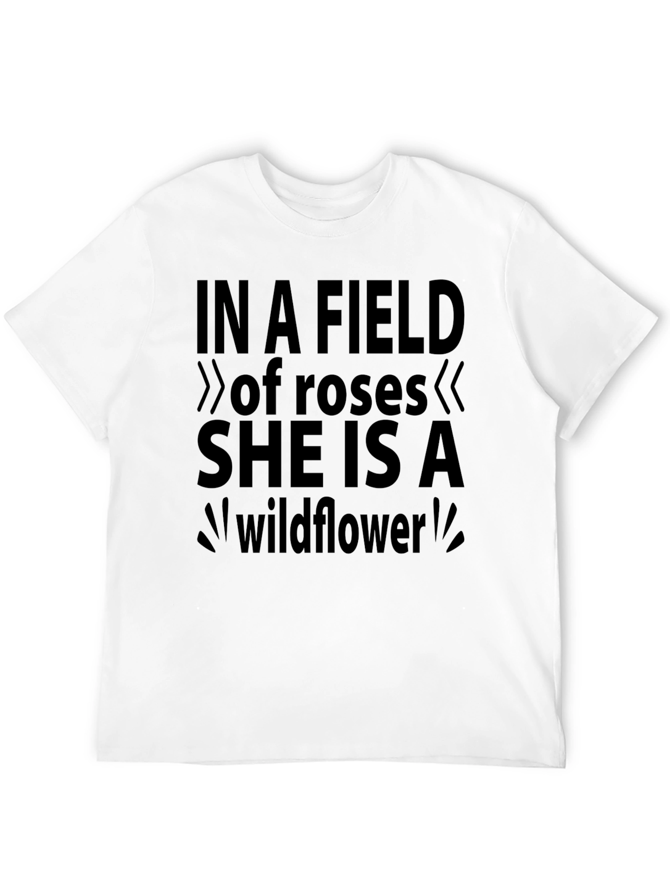 Wildflower Graphic Tee - Soft Cotton Blend