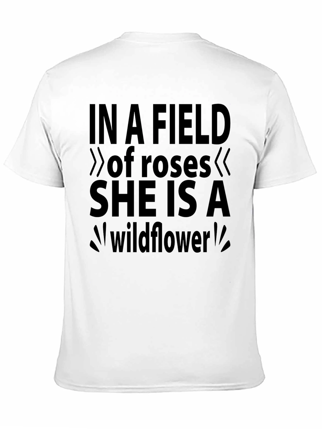 Wildflower Graphic Tee - Soft Cotton Blend
