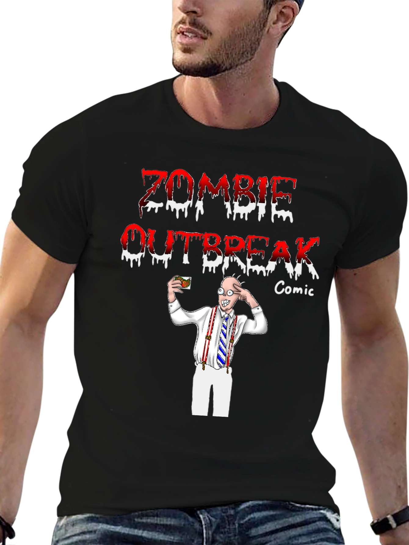 Zombie Outbreak Comic T-Shirt