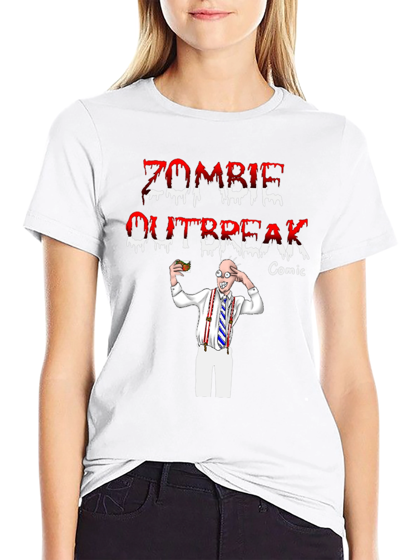 Zombie Outbreak Comic T-Shirt