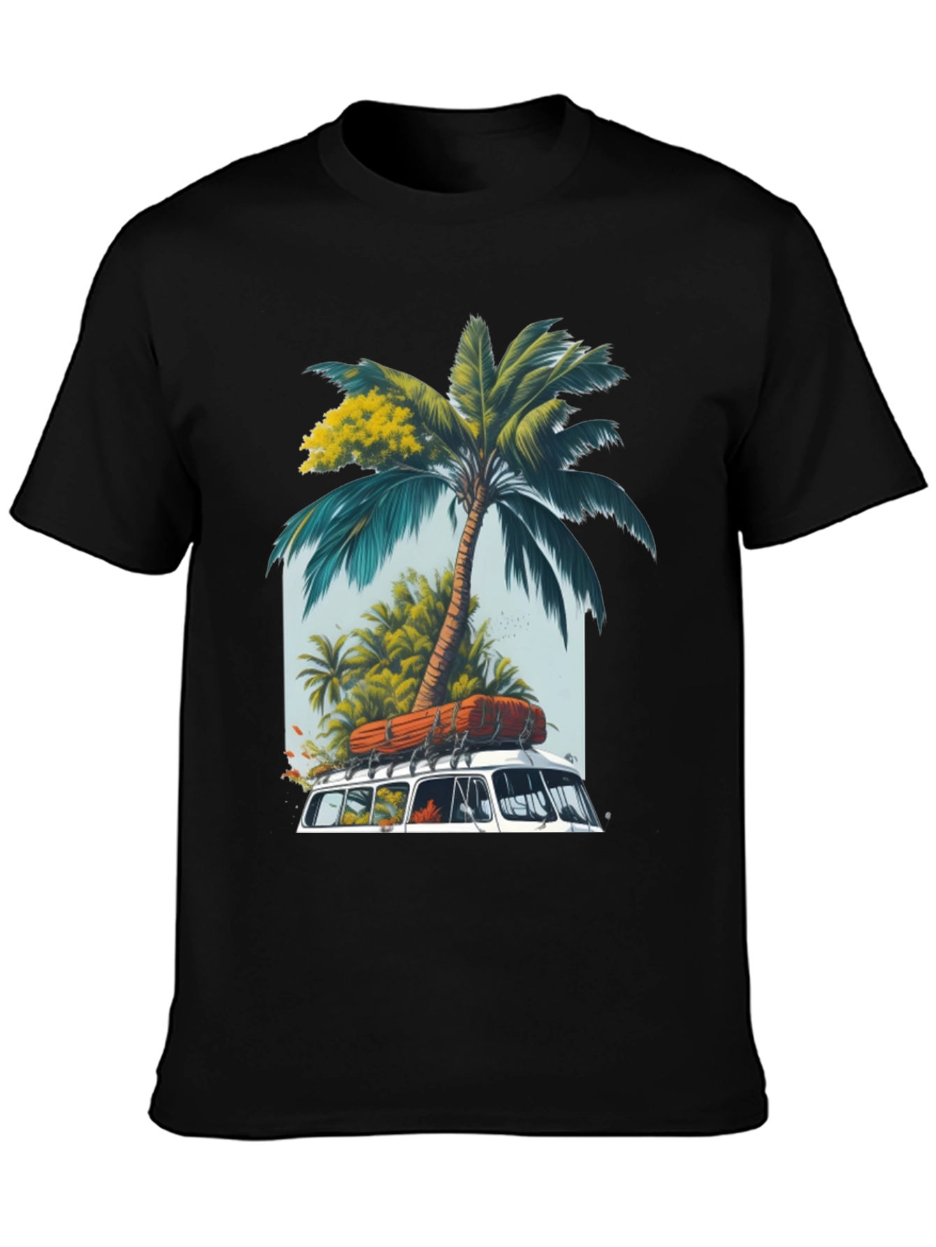 Tropical Van Graphic T-Shirt