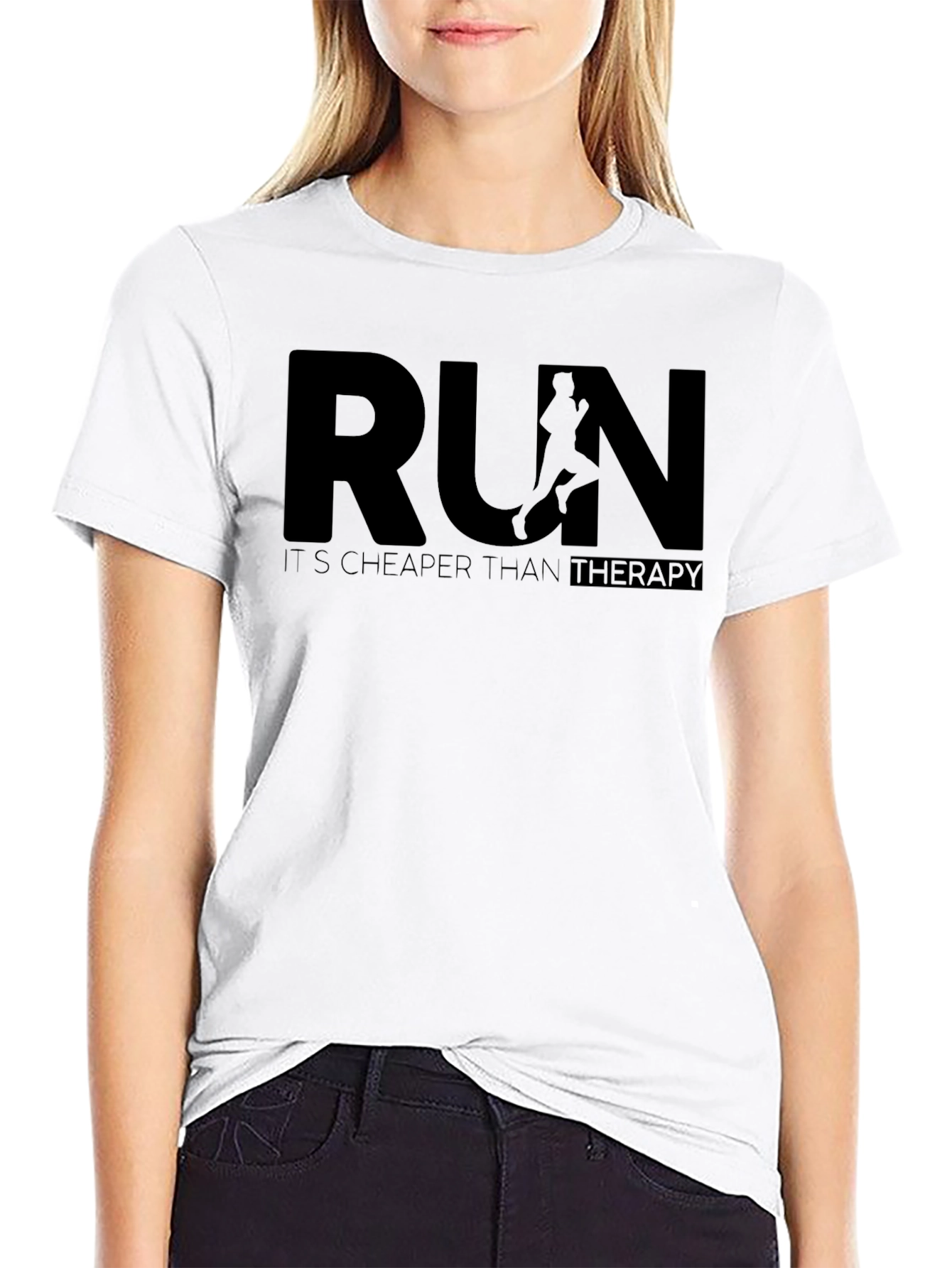 Run Cheaper Than Therapy Graphic Tee