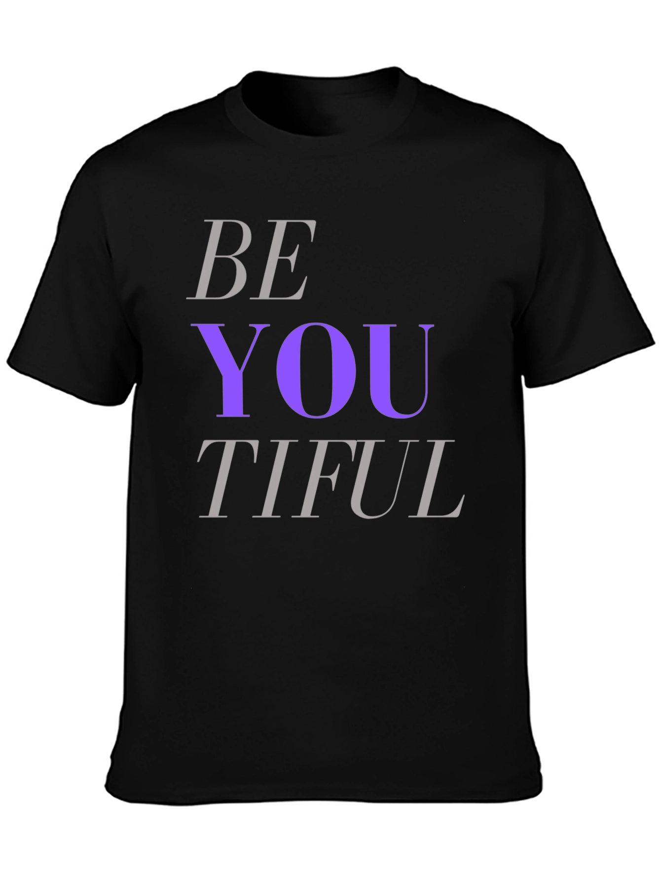 Be You Tiful Black T-Shirt