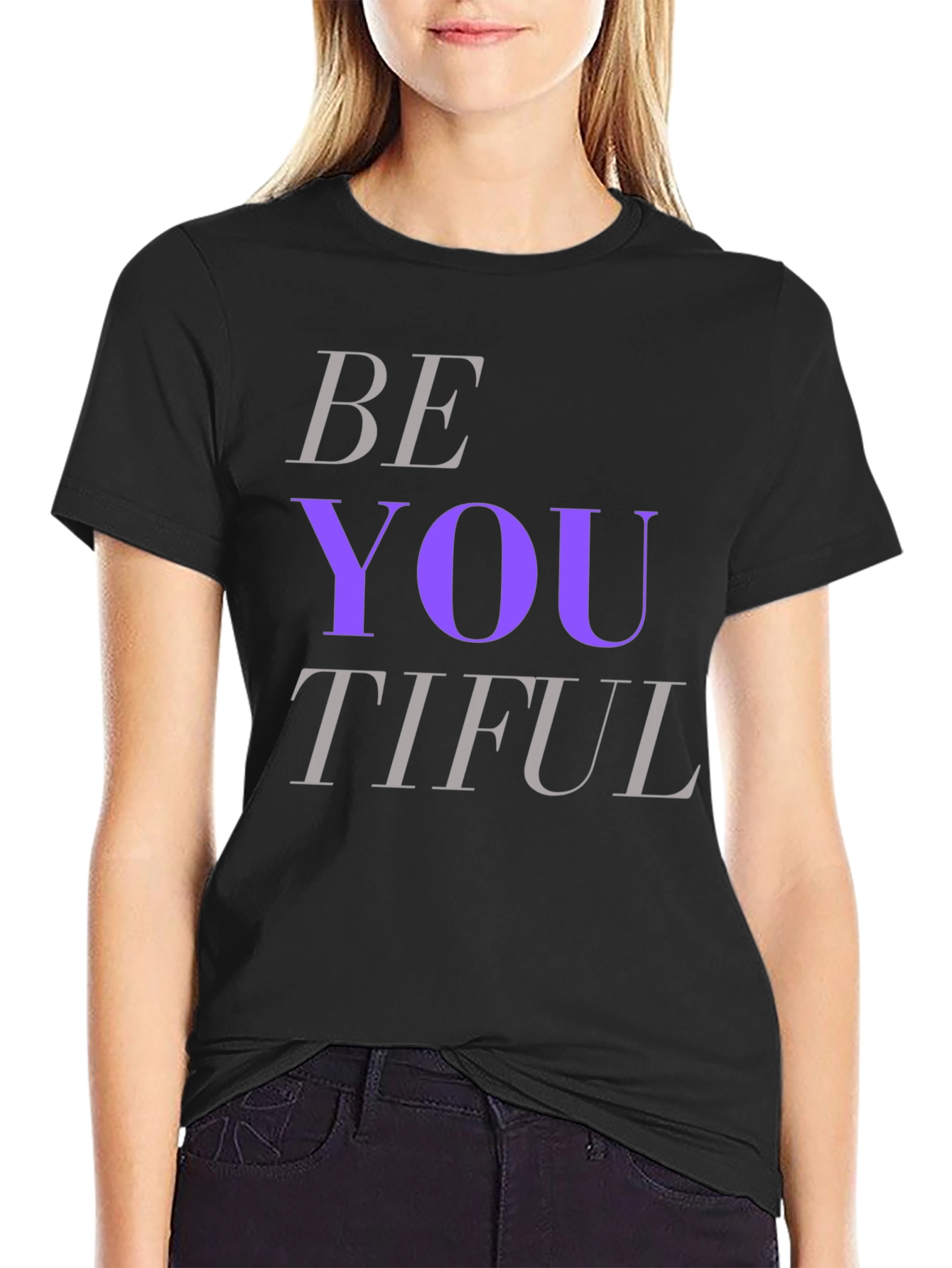 Be You Tiful Black T-Shirt