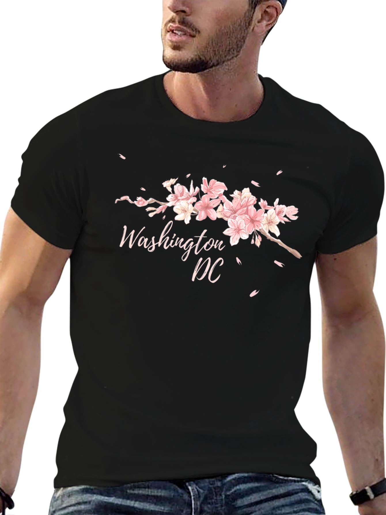 Washington DC Cherry Blossom Graphic Tee