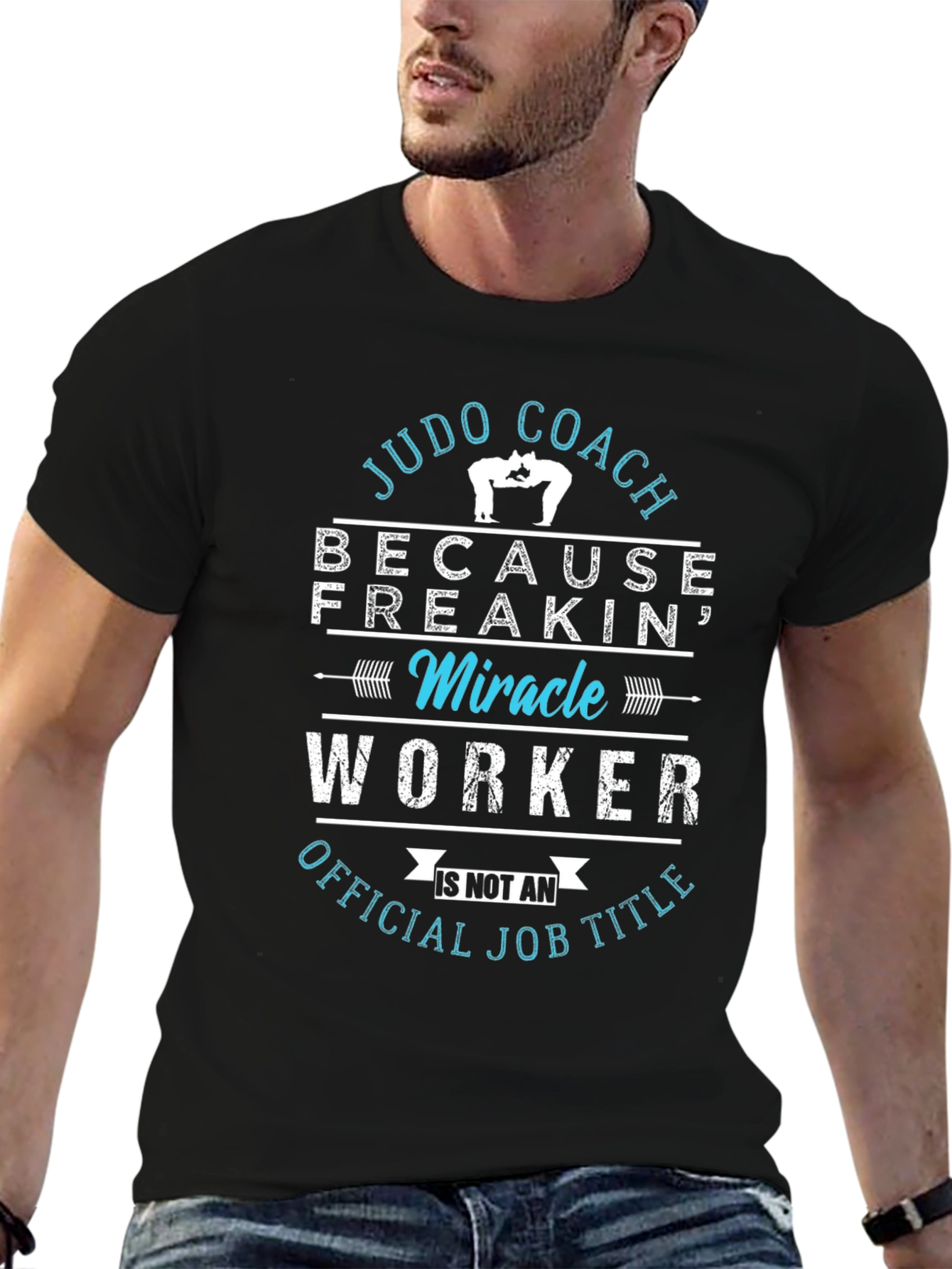 Judo Coach Miracle Worker T-Shirt