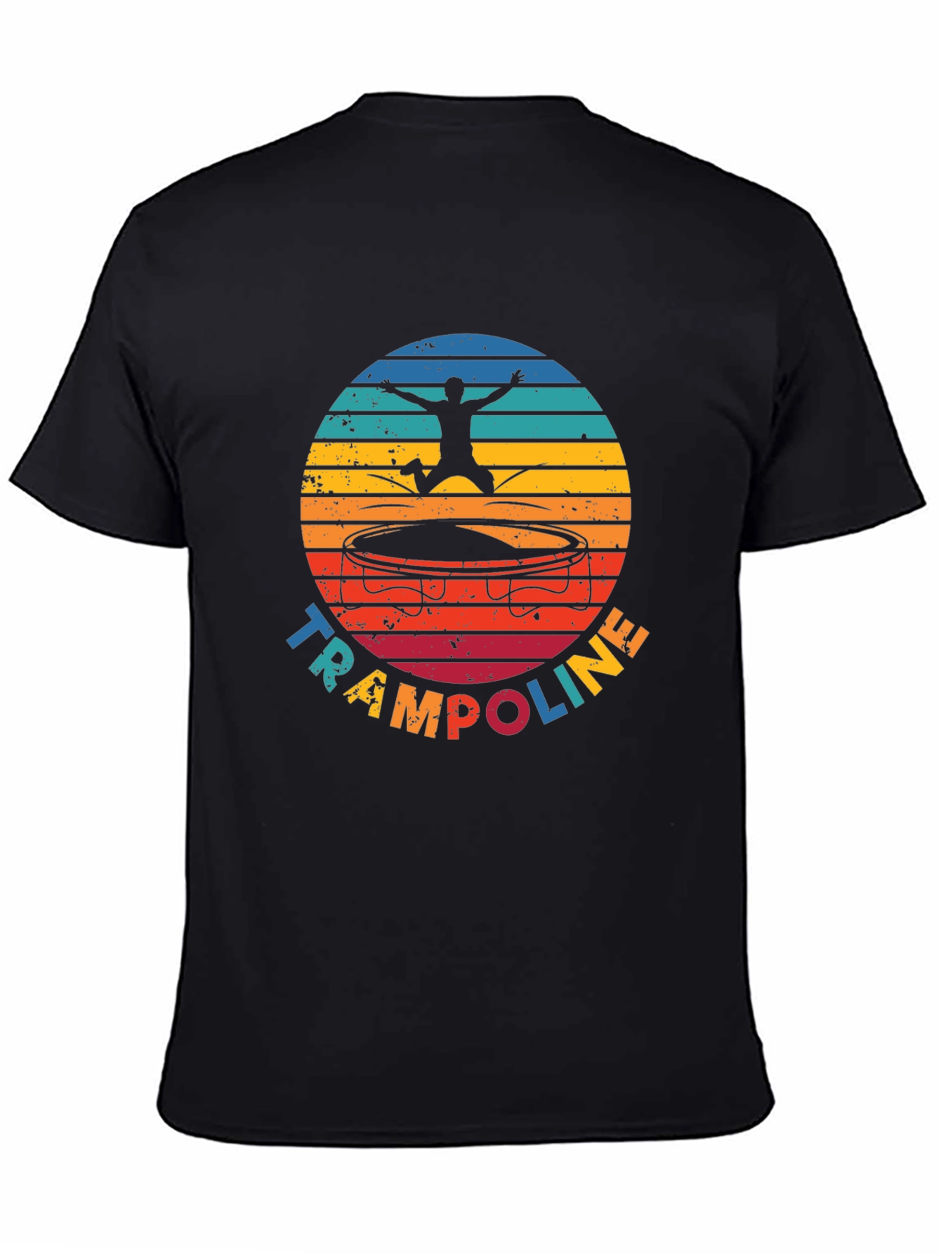 Retro Trampoline T-Shirt - Jumping Fun!