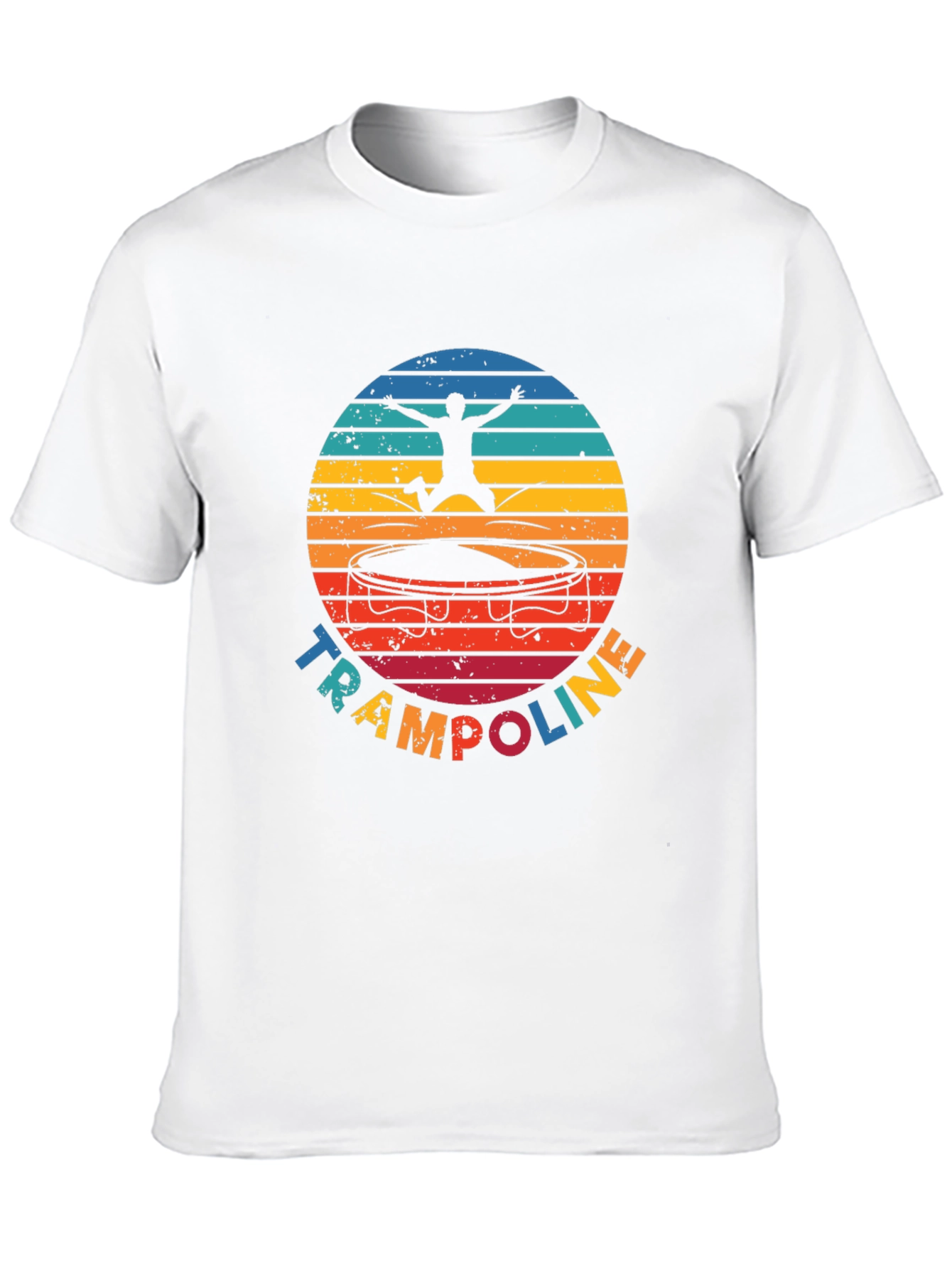 Retro Trampoline T-Shirt - Jumping Fun!