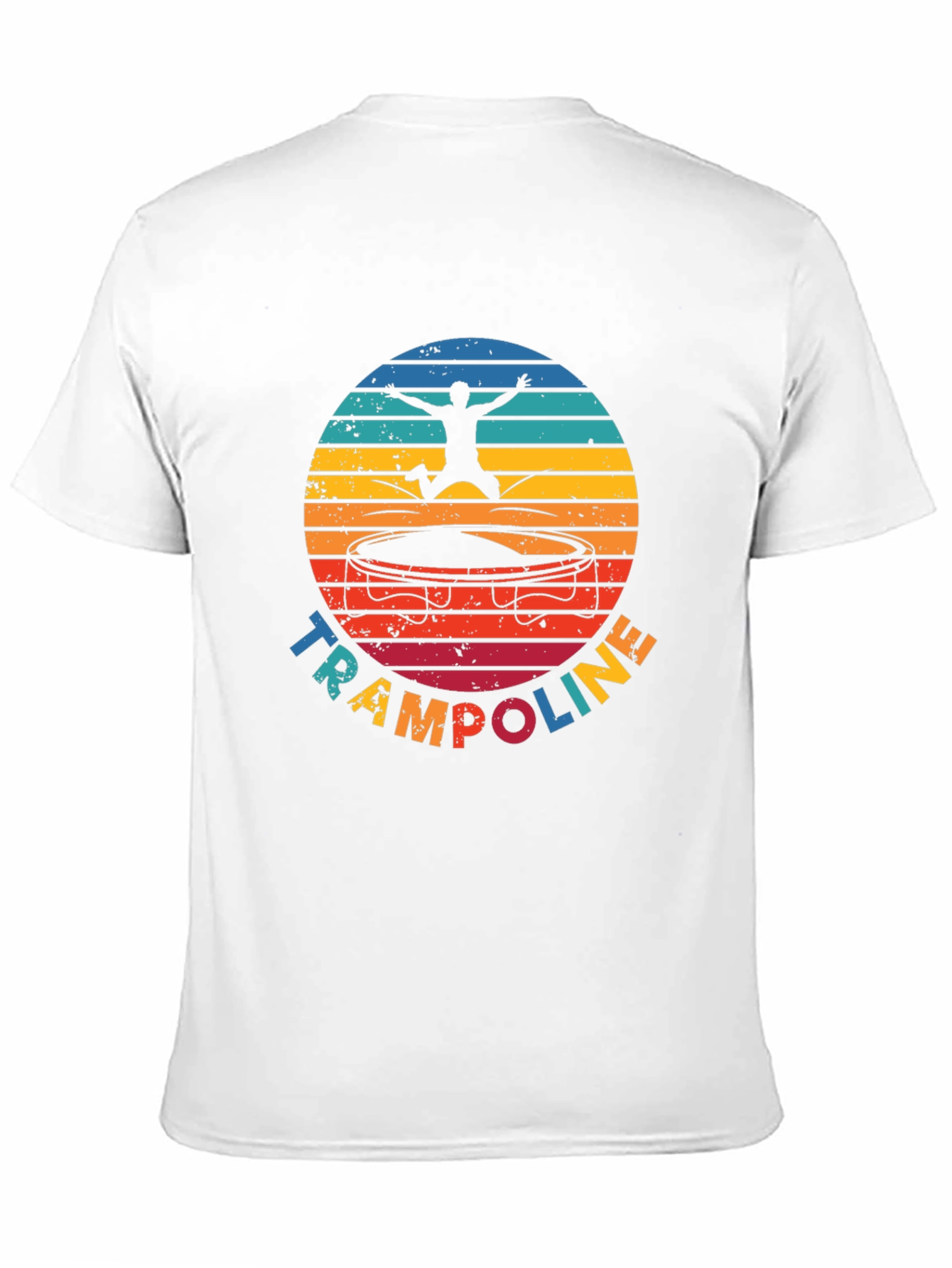 Retro Trampoline T-Shirt - Jumping Fun!