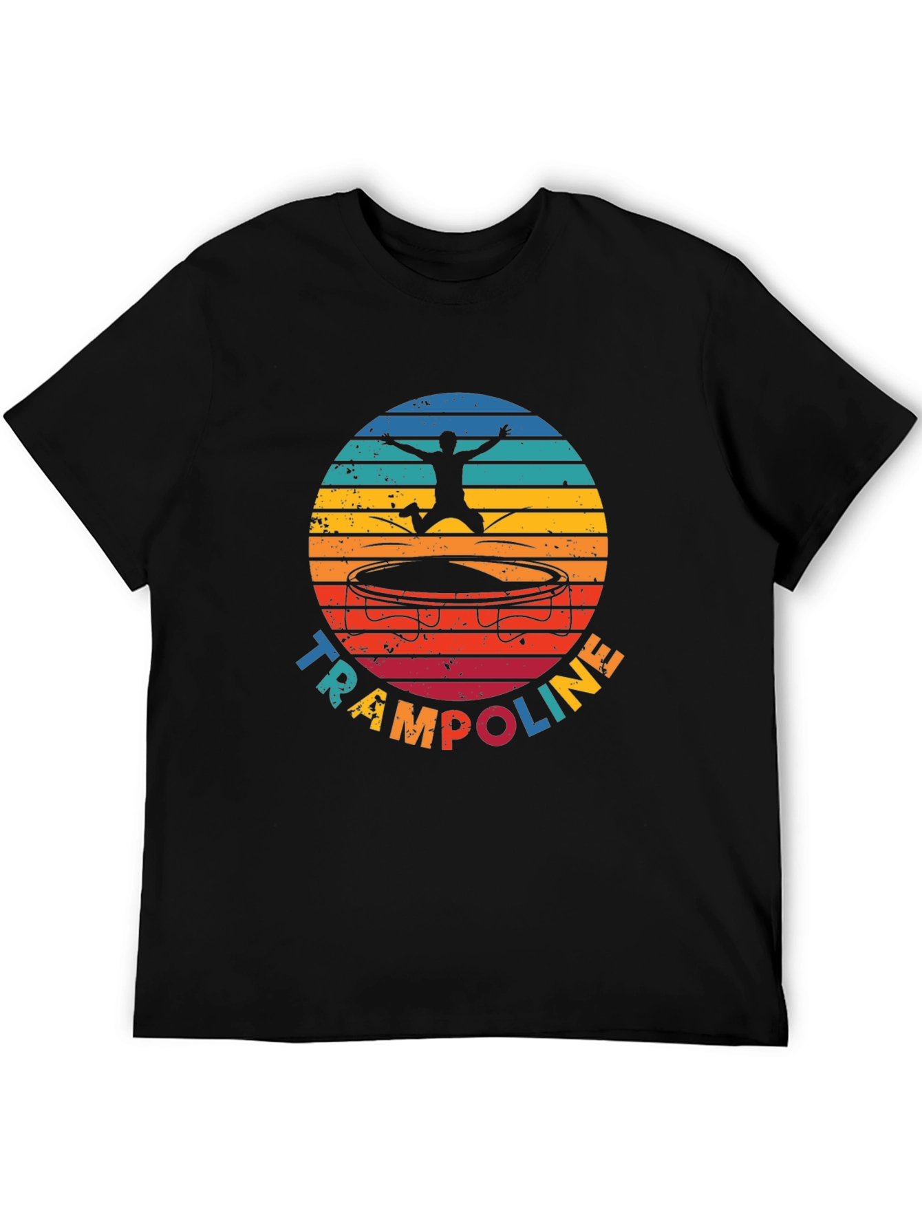 Retro Trampoline T-Shirt - Jumping Fun!