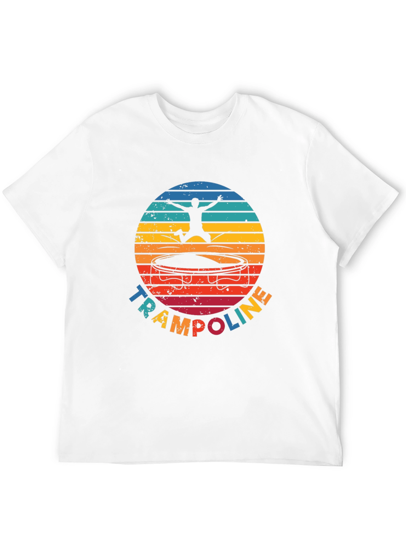 Retro Trampoline T-Shirt - Jumping Fun!