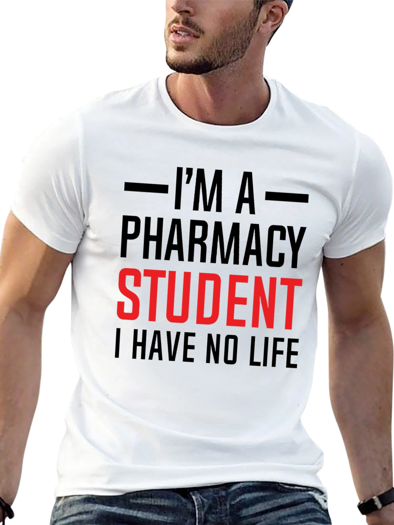 Pharmacy Student T-Shirt - No Life Tee