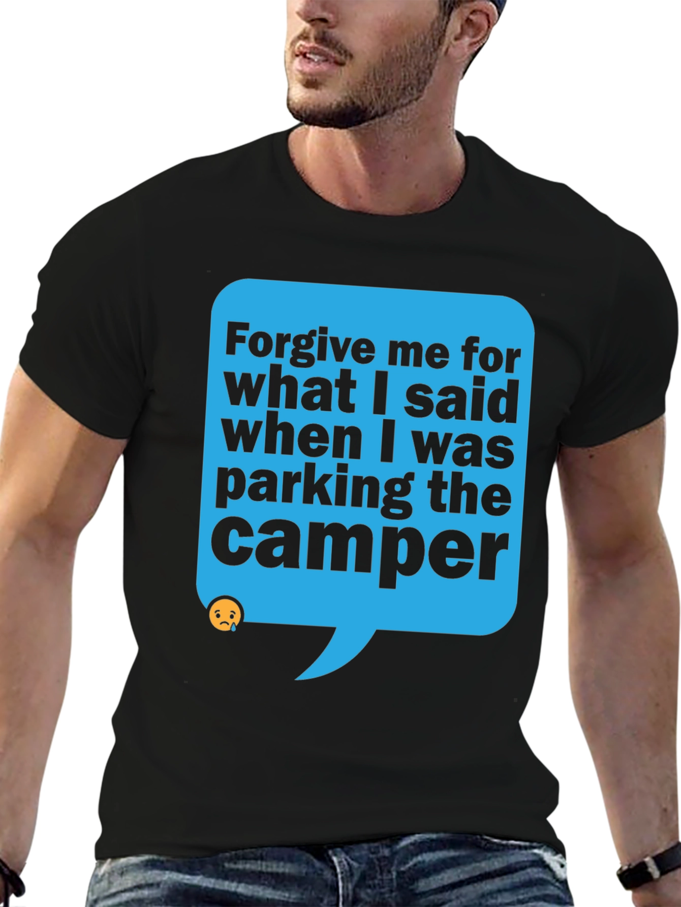 Funny Camper Parking Apology T-Shirt