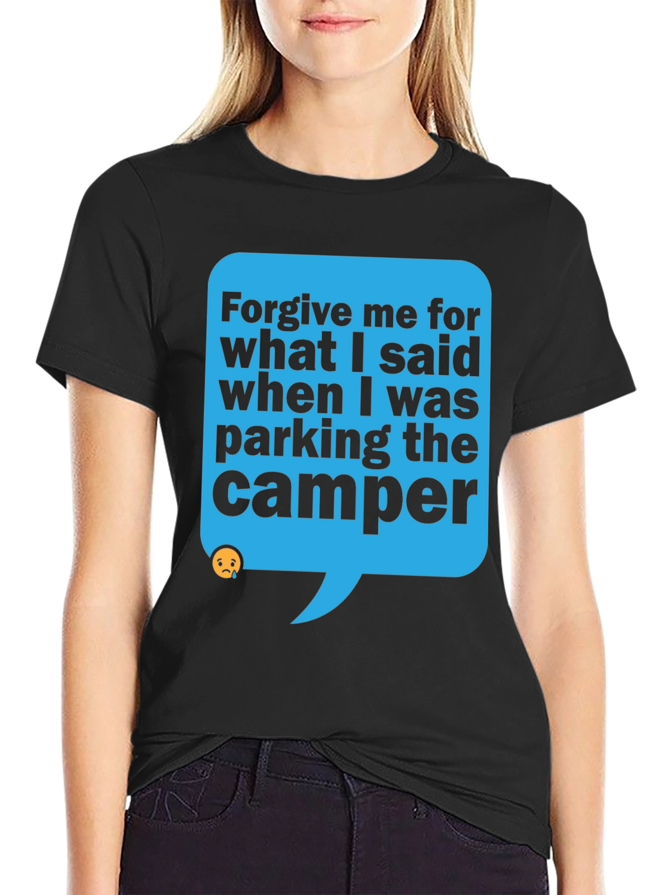 Funny Camper Parking Apology T-Shirt